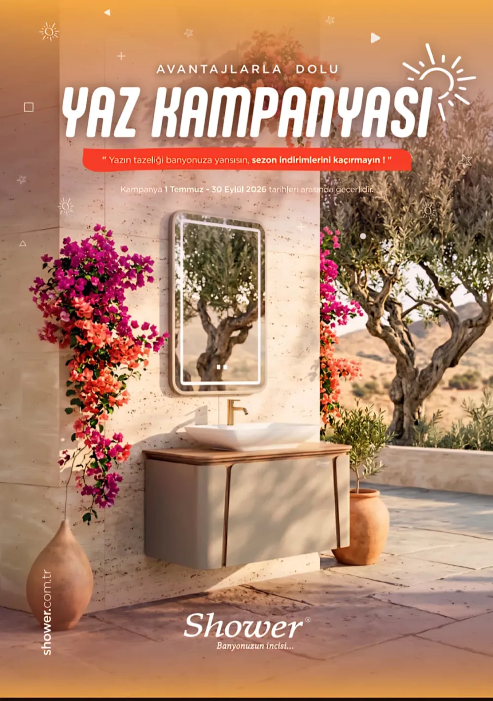 SHOWER BANYO AVANTAJLARLA DOLU YAZ KAMPANYASI